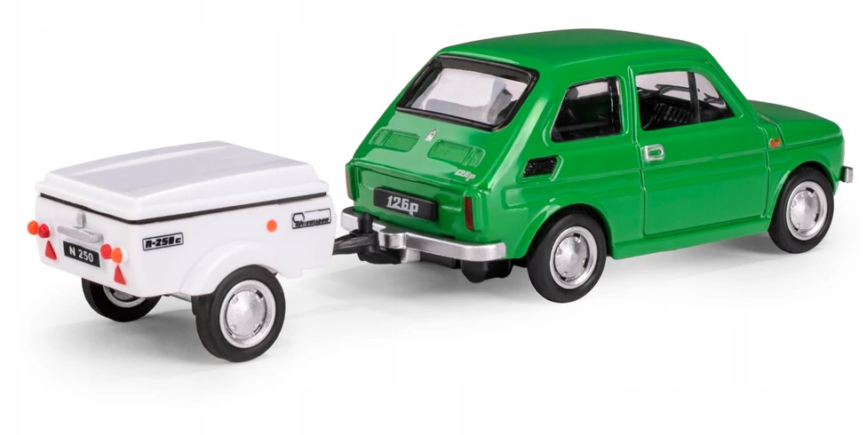 Daffi Fiat 126p+priekaba.Niewiad Short žalias.K-613 16139