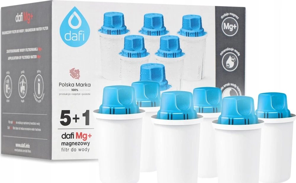 Dafi filtrų rinkinys Classic MG+ 6 vnt.