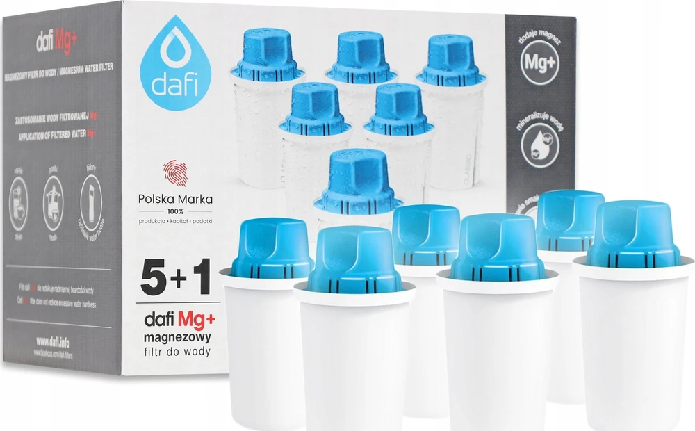 Dafi filtrų rinkinys Classic MG+ 6 vnt.