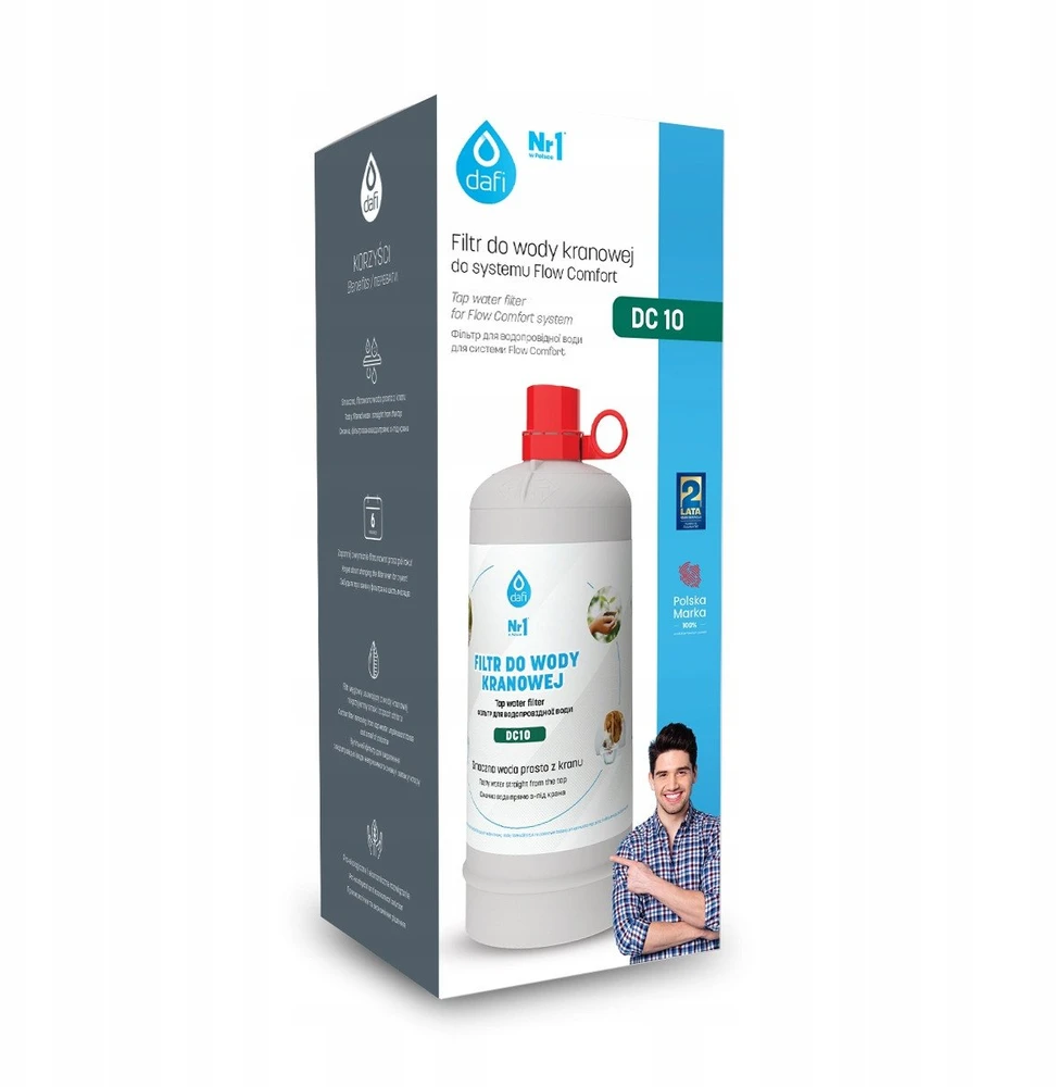 Vandens iš čiaupo filtro kasetė Dafi Flow Comfort DC-10
