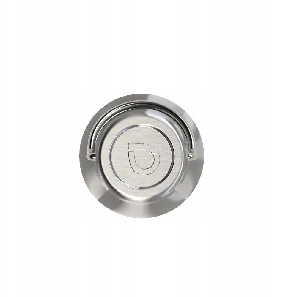 Dafi Metalowa butelka do saturatora PushAir 0,75 L - Nerūdijantis plienas (5906599507133)