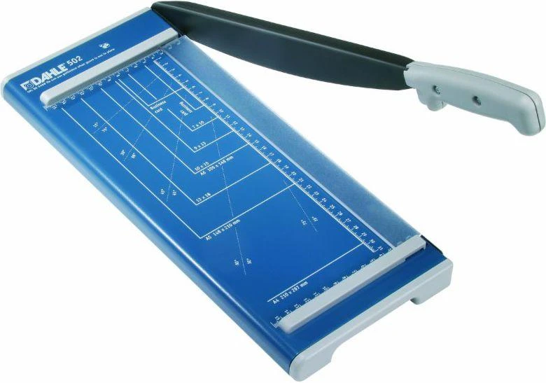 Dahle 502 popieriaus pjaustytuvas su matavimo tinkleliu