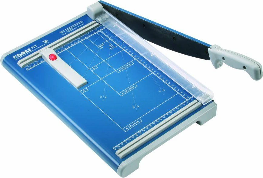Dahle 533 popieriaus giljotina su matavimo tinkleliu