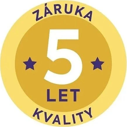 Dahle 556 penkerių metų garantijos žymėjimas