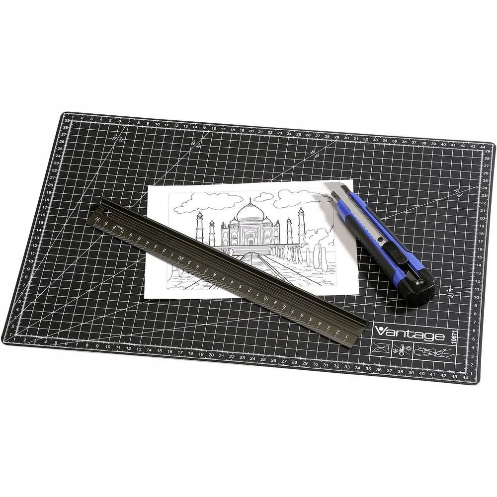 Dahle DAHLE Schneidematte Vantage juodas 30 x 45 cm