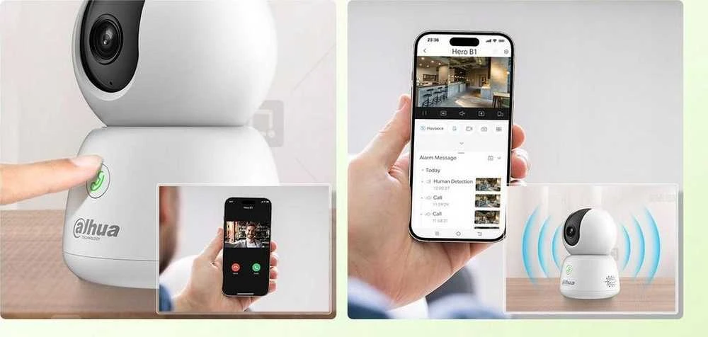 IP kamera Dahua Technology Hero H3B balta