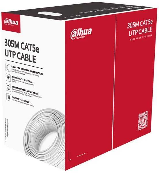 Dahua Kamera Dahua Technology PFM920I-5EUN tinklo kabelis Baltas 305 m Cat5e U/UTP (UTP)