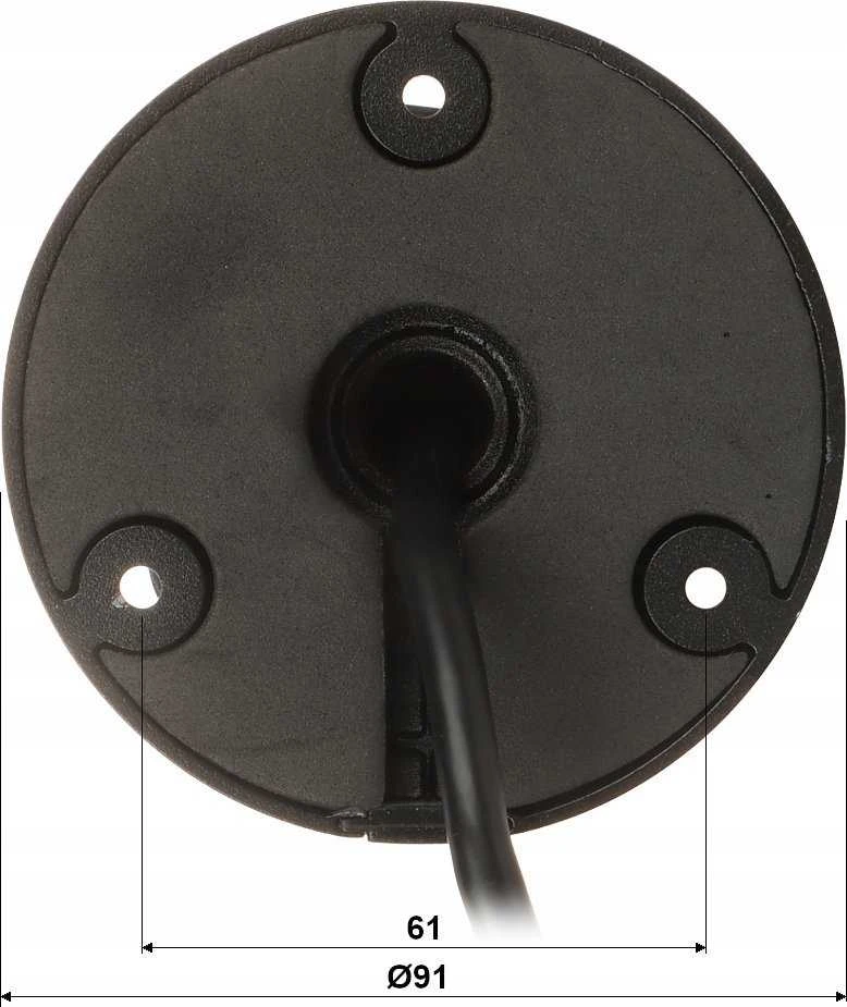 ANTIVANDALINĖ IP KAMERA IPC-HFW5541T-ASE-0280B-S3-Juodas WizMind S - 5 Mpx 2.8 mm DAHUA