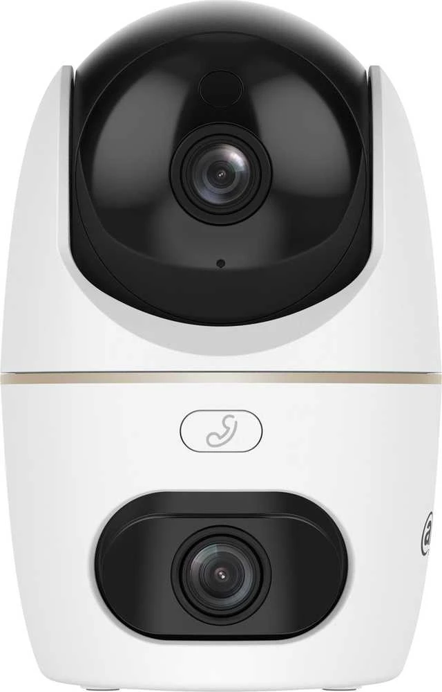 „Dahua“ pasukama vidinė kamera dviguba 3+3MP / 2.4/5GHz dviejų dažnių „WiFi 6/SMD“