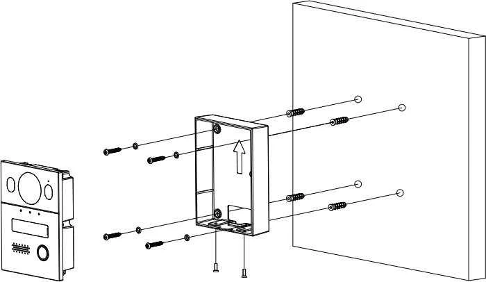 VIDEO DOMOFONO RINKINYS KTX02(S) Wi-Fi / 2-Wire DAHUA