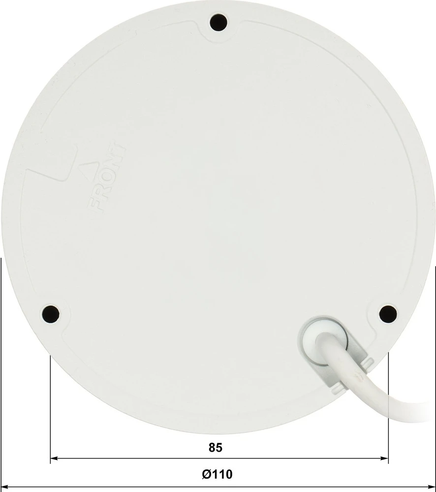 Vandal-resistant IP camera 2.8 mm DAHUA
