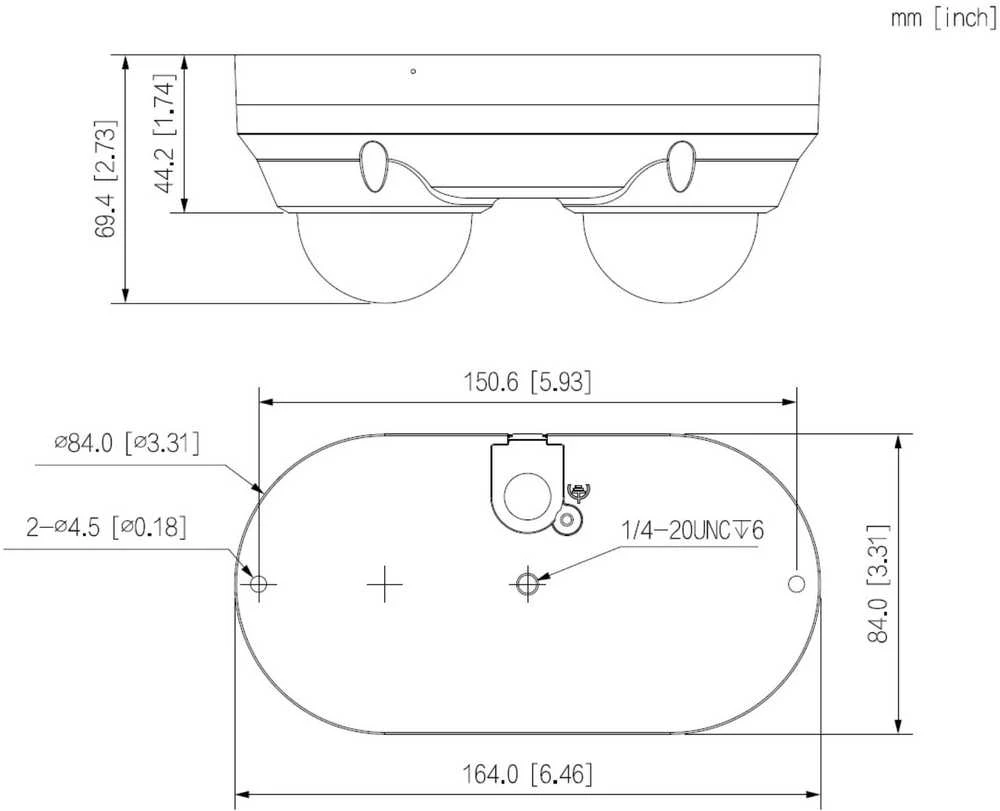 IP kamera Dahua IPC-HDBW2449F-AS-E2-IL-0280B