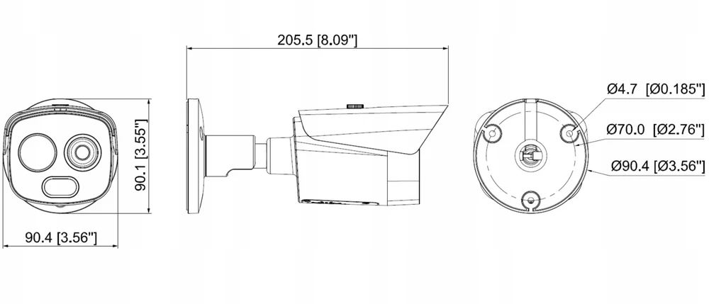 IP kamera Dahua TPC-BF1241-B7F8-DW-S8
