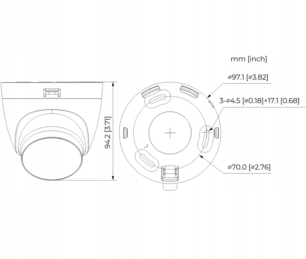 Dahua Technology KAMERA 4w1 DAHUA HDW1509TLQ-A-LED-0280B-S3