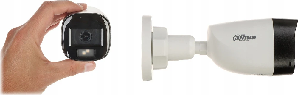 AHD, HD-CVI, HD-TVI, CVBS KAMERA HAC-HFW1200CL-IL-A-0280B-S6 Išmanus dvigubas apšvietimas - 1080p 2.8 mm DAHUA