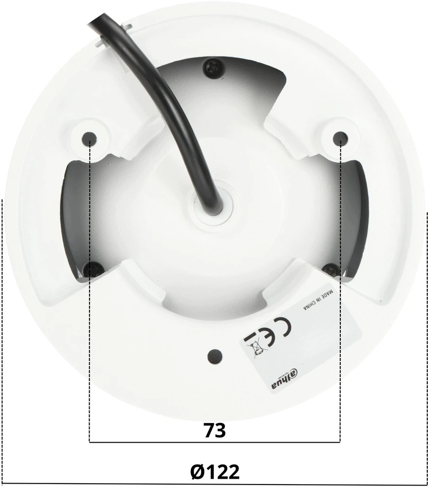 Dahua Technology AHD, HD-CVI, HD-TVI, PAL KAMERA HAC-HDW1500T-Z-IL-A-27135-S3-DIP - 5 Mpx 2.7 ... 13.5 mm Išmanusis dvigubas apšvietimas DAHUA