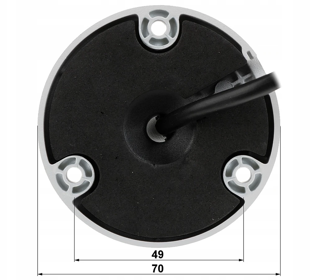 Dahua Technology AHD, HD-CVI, HD-TVI, PAL KAMERA HAC-HFW1200RM-IL-T-0280B-DIP - 1080p 2.8 mm DAHUA