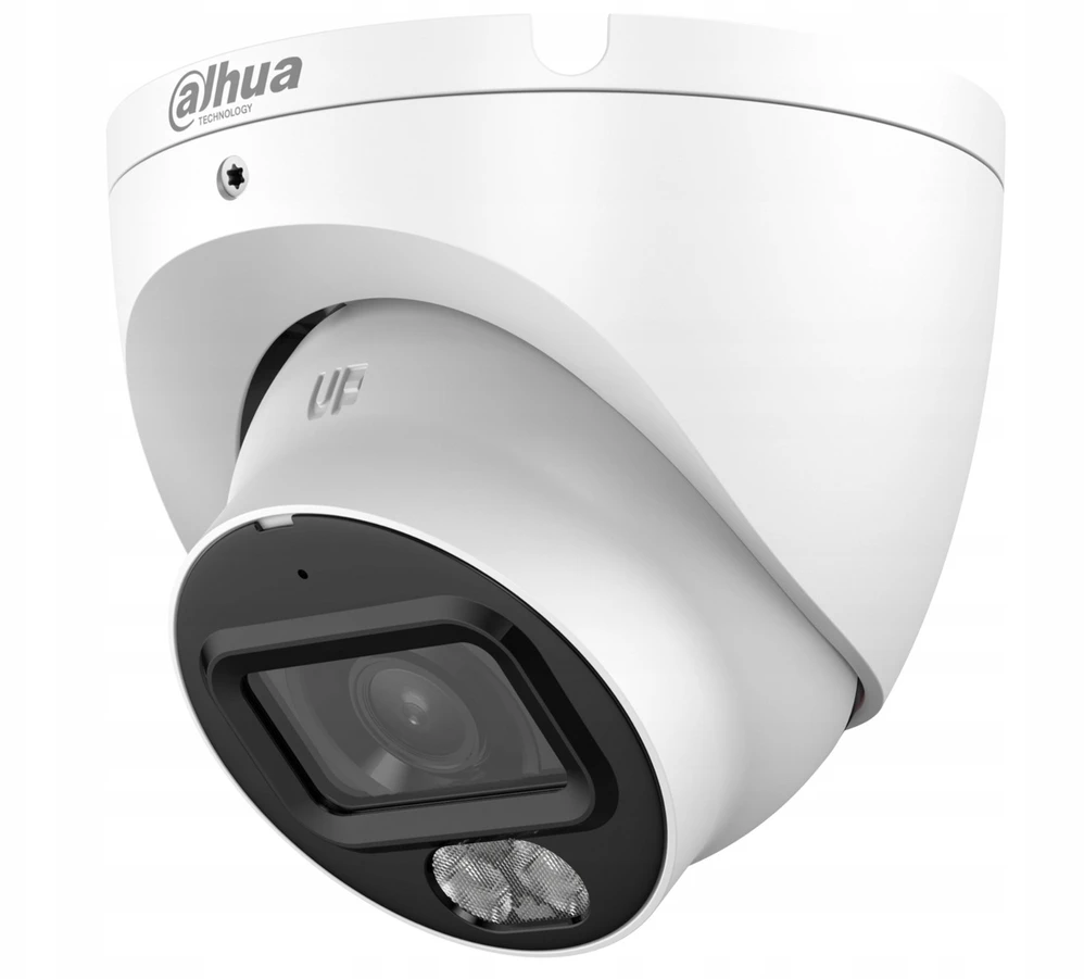 Dahua KAMERA AHD, HD-CVI, HD-TVI, PAL HAC-HDW1801TLM-IL-A-0280B-S3-DIP Išmanusis dvigubas apšvietimas – 8 Mpx 4K UHD 2,8 mm DU