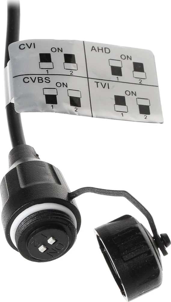 AHD, HD-CVI, HD-TVI, PAL KAMEROS HAC-HFW2802TU-A-0360B-S2-DIP 3,6 mm DAHUA