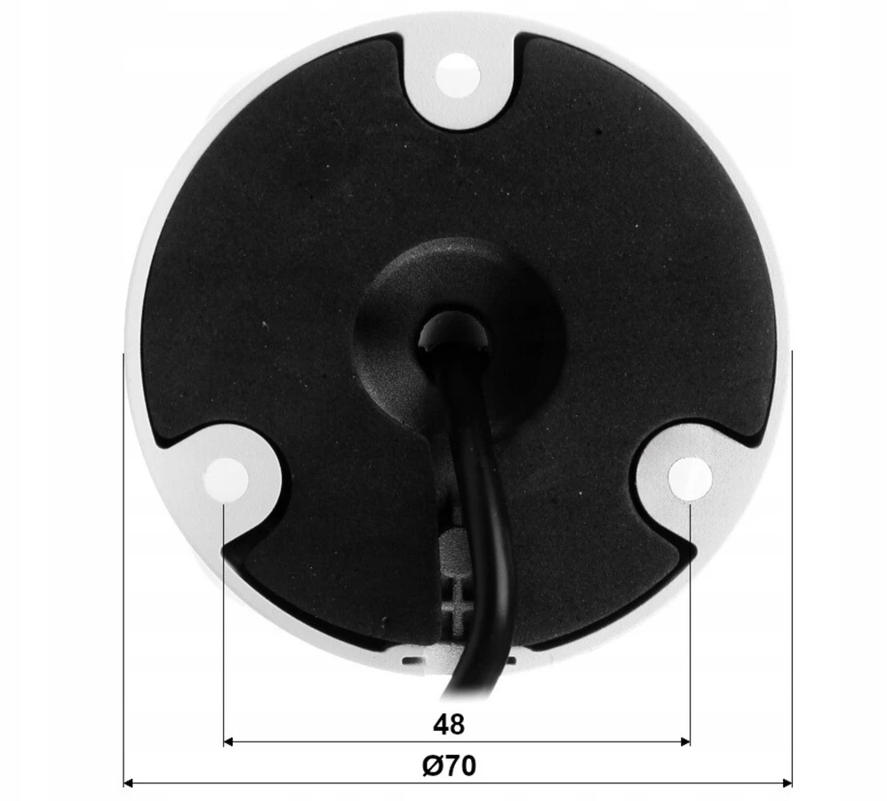 Dahua Technology KAMERA AHD, HD-CVI, HD-TVI, PAL HAC-HFW1500RM-0280B-S3-DIP - 5 Mpx 2.8 mm DAHUA