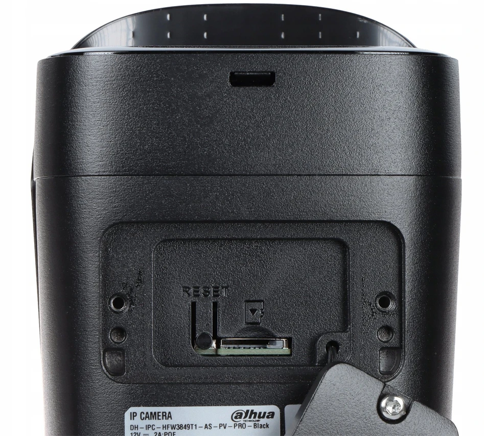 IP KAMERA IPC-HFW3849T1-AS-PV-0280B-PRO-Juodas TiOC WizSense Full-Color - 8.3 Mpx 4K UHD 2.8 mm DAHUA