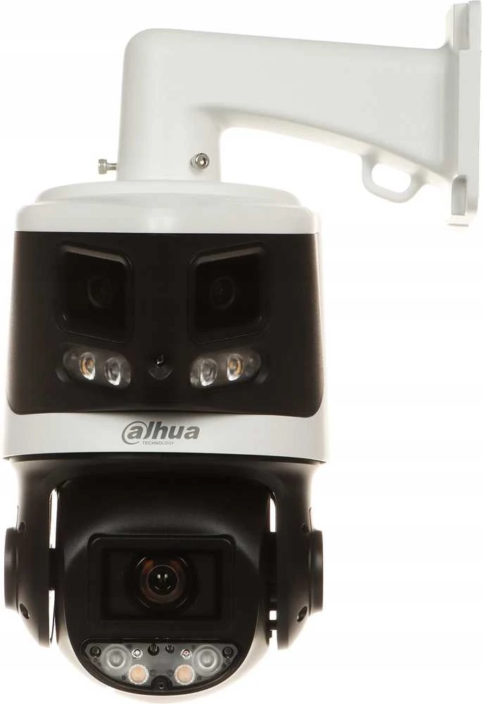 Dahua Technology Co IP valdoma dviguba kamera AI 4MP+8MP STARLIGHT, 10x, IR 30/70m, IP66, WDR, H.265, SMD4