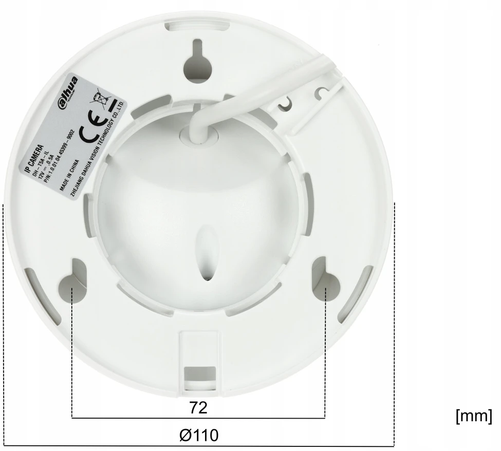 Dahua IP KAMERA T5A-IL-0280B Wi-Fi 6, išmanioji dviguba šviesa – 5 Mpx 2,8 mm DU