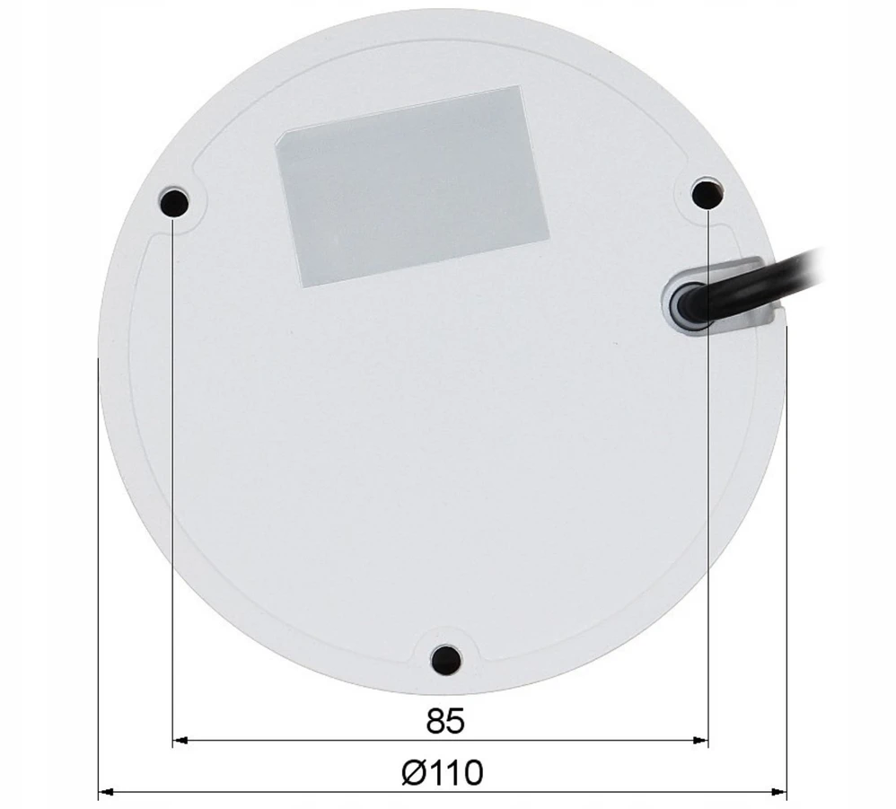 Dahua Technology KAMERA WANDALOODPORNA AHD, HD-CVI, HD-TVI, PAL HAC-HDBW2501E-0280B-S2 – 5 Mpx 2,8 mm DAHUA