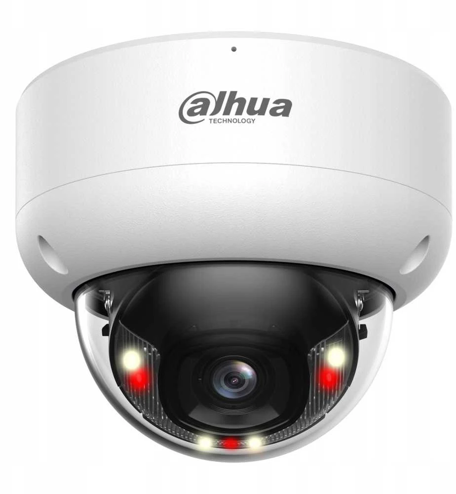 ANTIVANDALINĖ IP KAMERA IPC-HDBW3649E-AS-IL-0280B WizSense Smart Dual Light - 6 Mpx 2.8 mm DAHUA