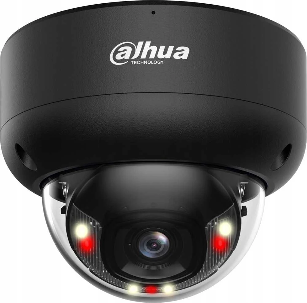ANTIVANDALINĖ IP KAMERA IPC-HDBW3849E-AS-IL-0280B-Juodas WizSense Smart Dual Light - 8 Mpx 4K UHD 2.8 mm DAHUA