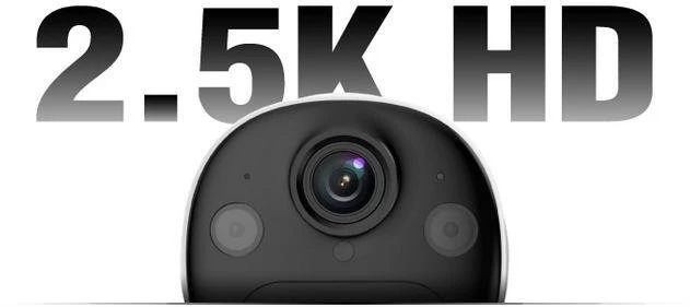 „Dahua Technology IP Camera Dahua Technology KIT/BF4CP/M0508“ kulkinė IP apsaugos kamera vidaus ir lauko sąlygoms, 2560 x 1440 px, sieninė