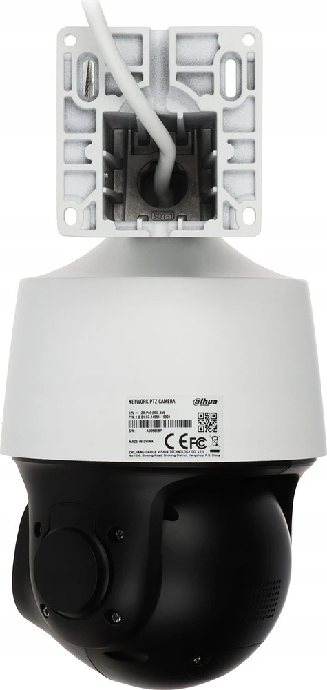 KAMERA IP ROTACINĖ VIDINĖ SD3E410DB-GNY-A-PV TiOC WizSense - 3.7 Mpx 4 ... 40 mm DAHUA