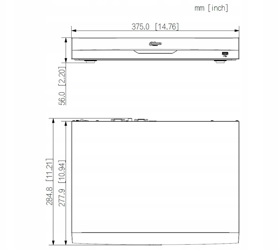 Dahua NVR5216-EI2 IP įrašymo įrenginys