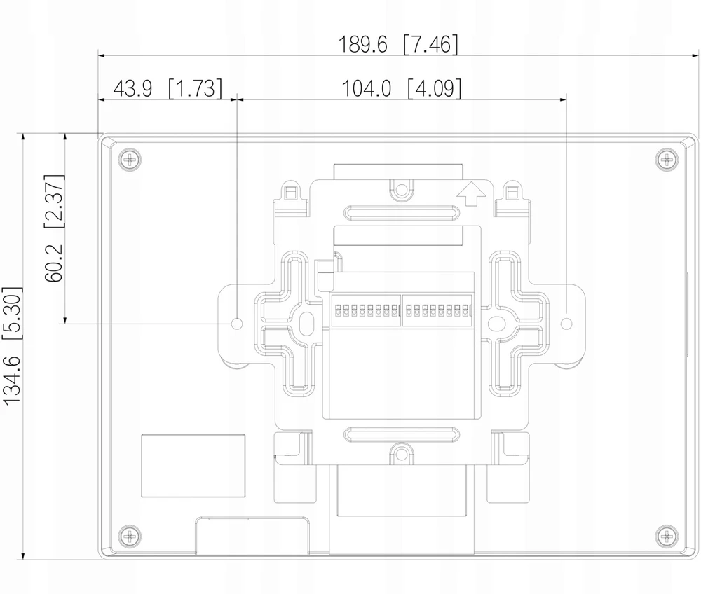 „Dahua Technology“ patalpų skydelis VTH2123GB-W-S2 „Wi-Fi“ 2 laidų DAHUA
