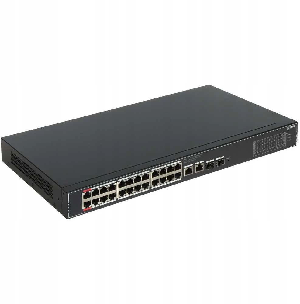 Šakotuvas Komutatorius POE SG4028LP 24 PRIEDŲ SFP DAHUA