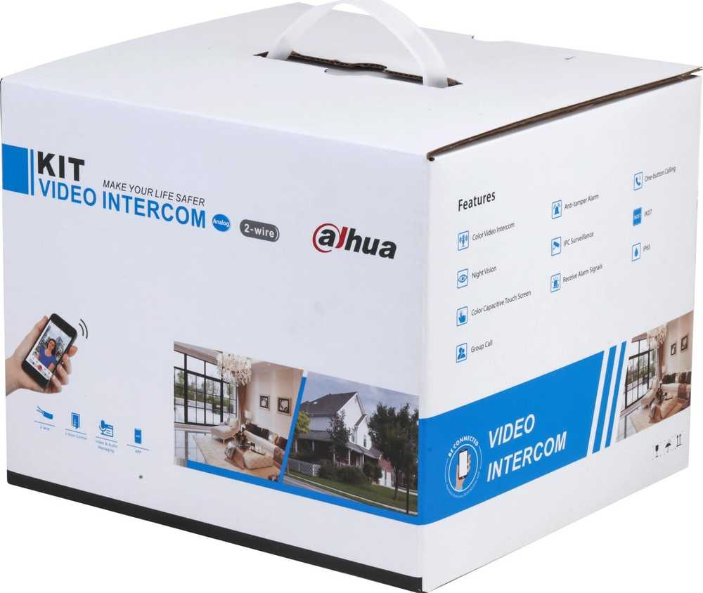 VIDEO DOMOFONO RINKINYS KTX01(S) Wi-Fi / 2-Wire DAHUA