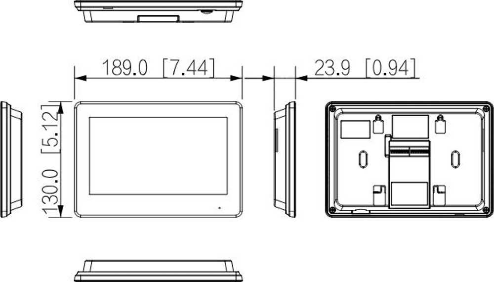 VIDEO DOMOFONO RINKINYS KTX01(S) Wi-Fi / 2-Wire DAHUA