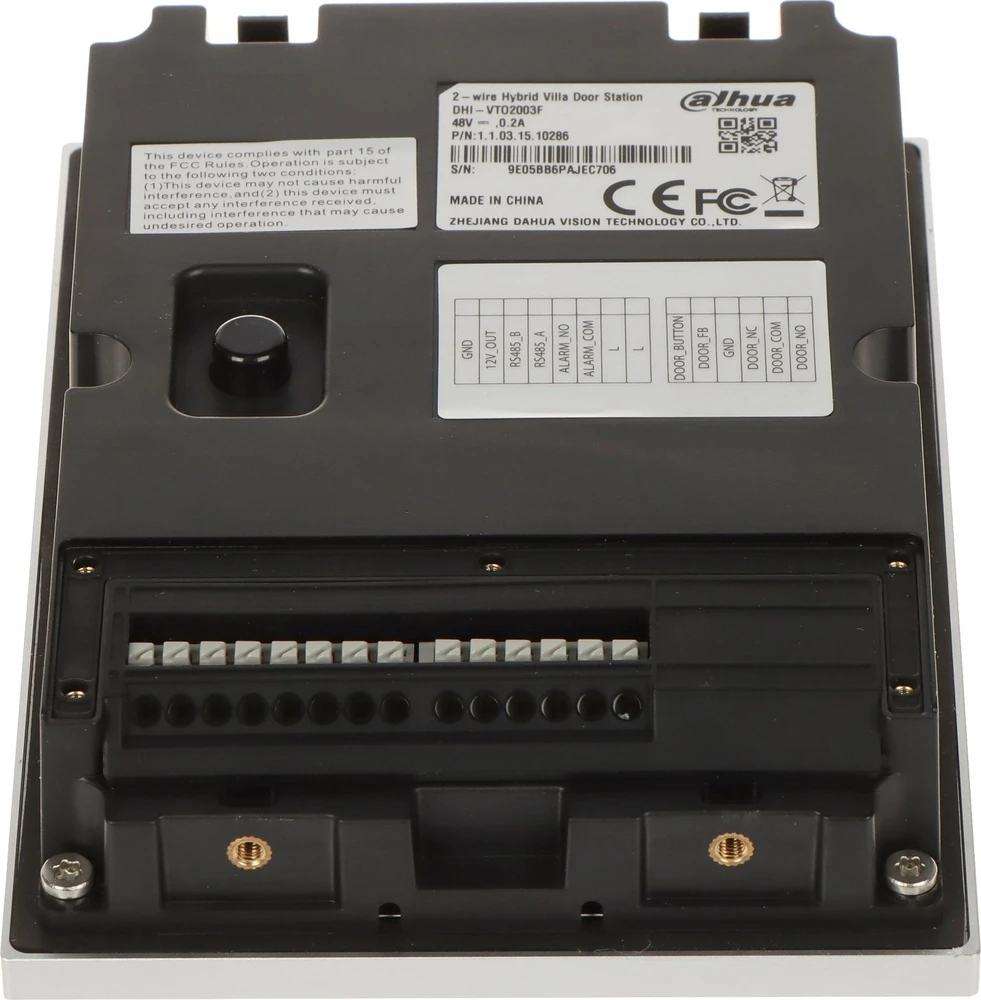 VIDEO DOMOFONO RINKINYS KTX01(F) Wi-Fi / 2-Wire DAHUA