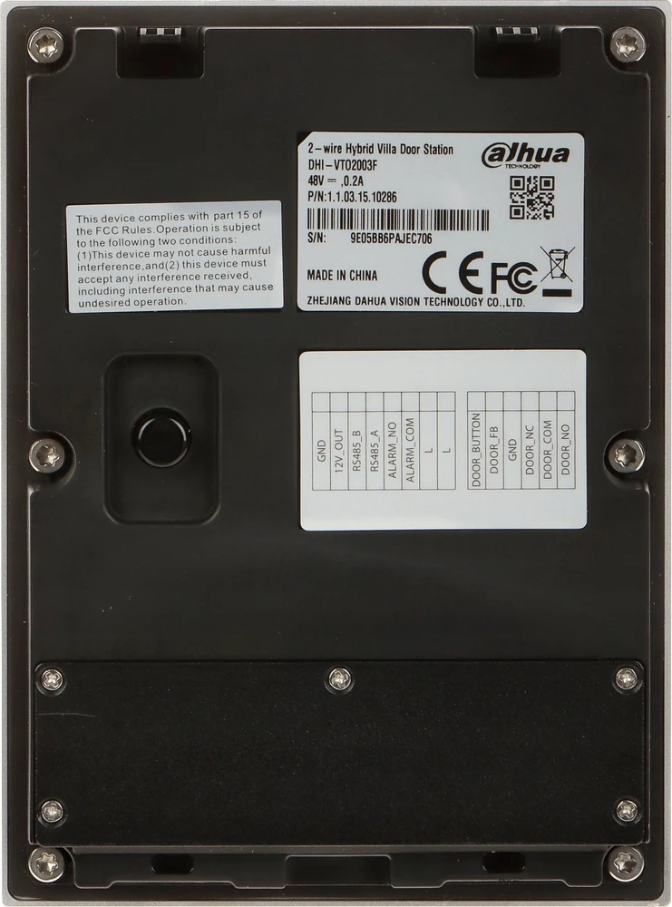 VIDEO DOMOFONO RINKINYS KTX01(F) Wi-Fi / 2-Wire DAHUA