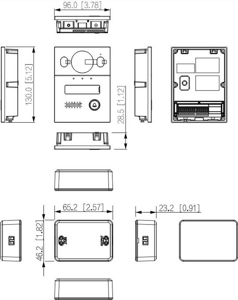 VIDEO DOMOFONO RINKINYS KTX01(S) Wi-Fi / 2-Wire DAHUA