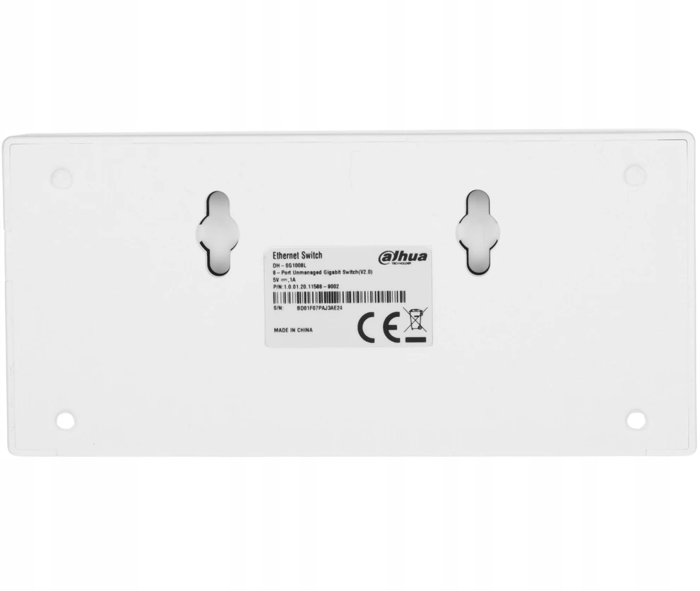 Šakotuvas SWITCH SG1008L-EUR 8 PRIEVADŲ DAHUA