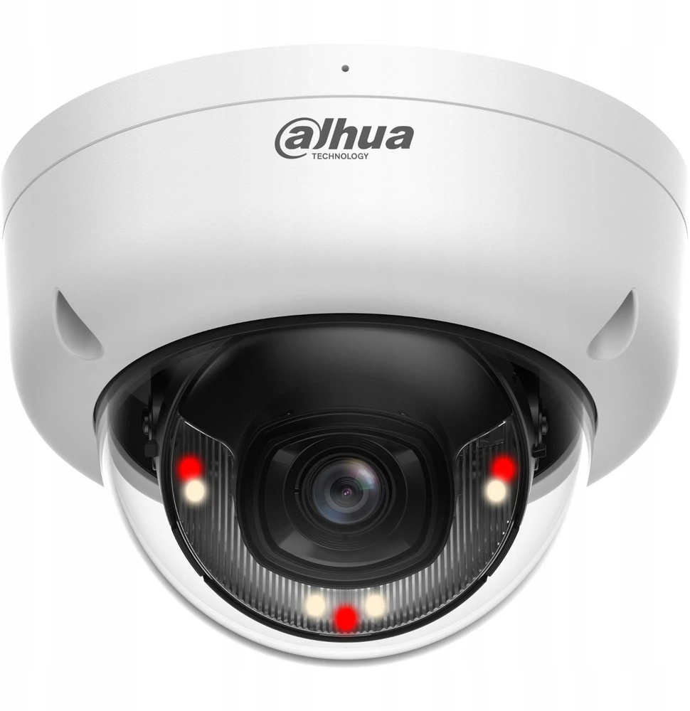 APSIAUGOJANTI IP KAMERA IPC-HDBW1439E1-A-IL-0280B-S6 Išmanus dvigubas apšvietimas - 4 Mpx 2.8 mm DAHUA