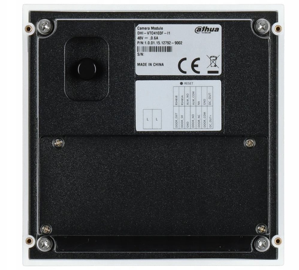 Dahua Technology VAIZDO DURŲ TELEFONAS VTO4103F-I1 DAHUA