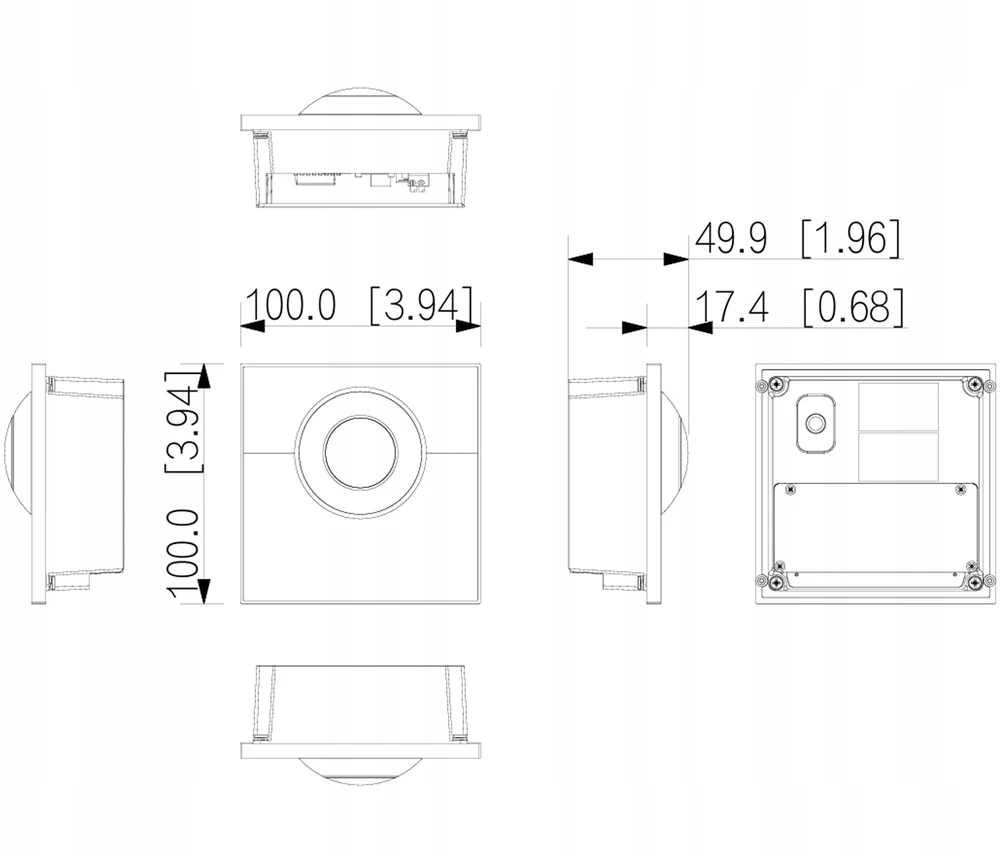 Dahua Technology VAIZDO DURŲ TELEFONAS VTO4103F-I1 DAHUA