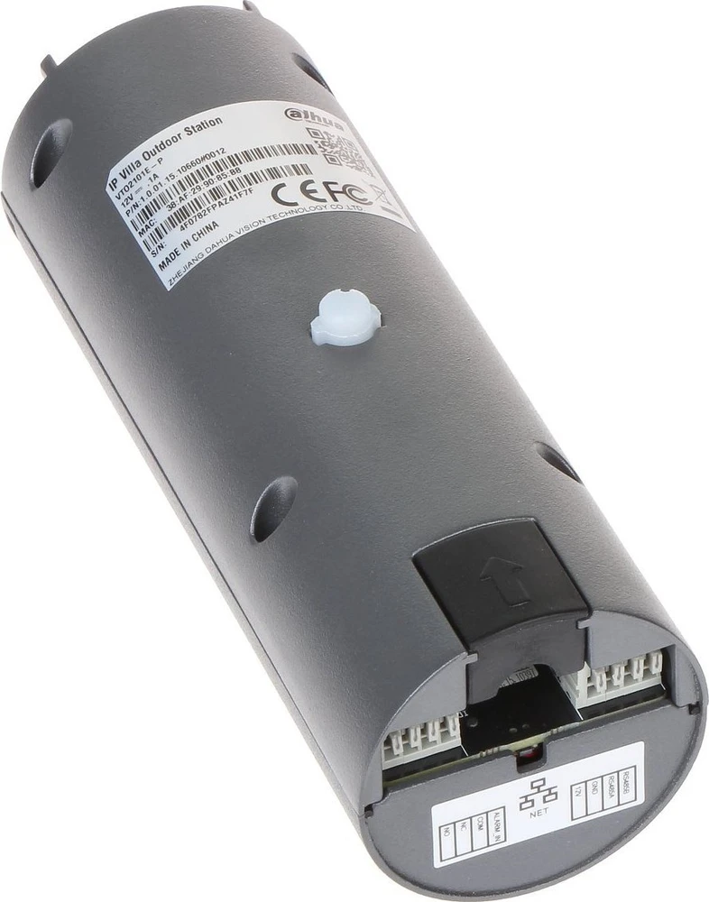 Dahua IP telefonspynės spalvota kamera, 2MP, IP 65, 2.8mm 100°, IK10, PoE