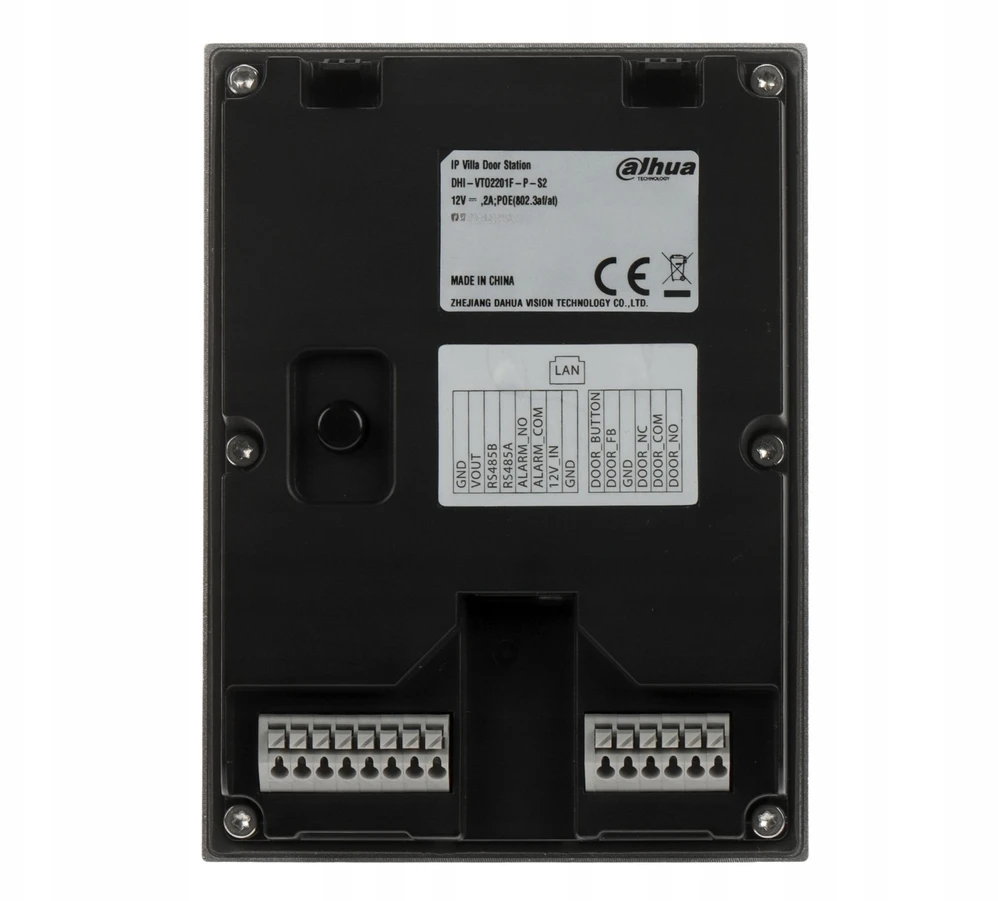 Dahua Technology Dahua VTO2201F-P-S2 waizdo domofonas