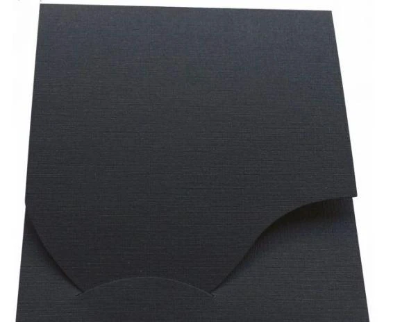 Nuotraukų rėmelis 1x100 Daiber Folders Wave juodas Linnen 16020