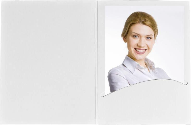 Nuotraukų rėmelis 1x100 Daiber Portrait aplankai Profi-Line 10x15 balti matiniai