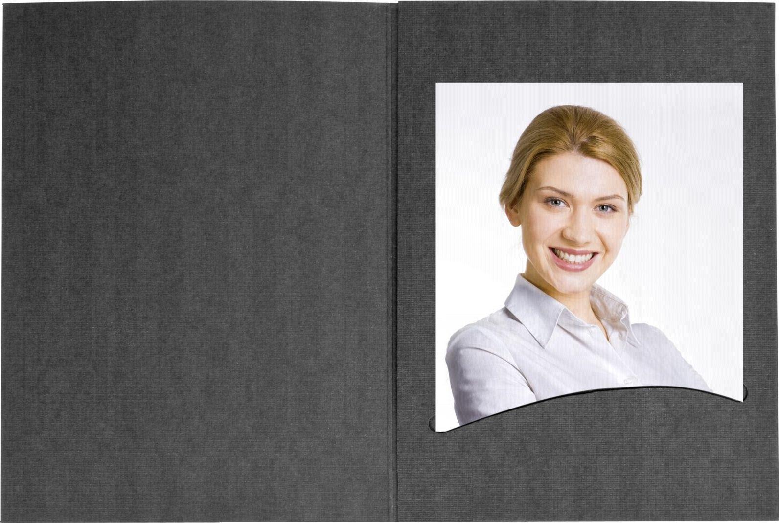 Nuotraukų rėmelis 1x100 Daiber Folders juodi Profi-Line iki 7x10 cm