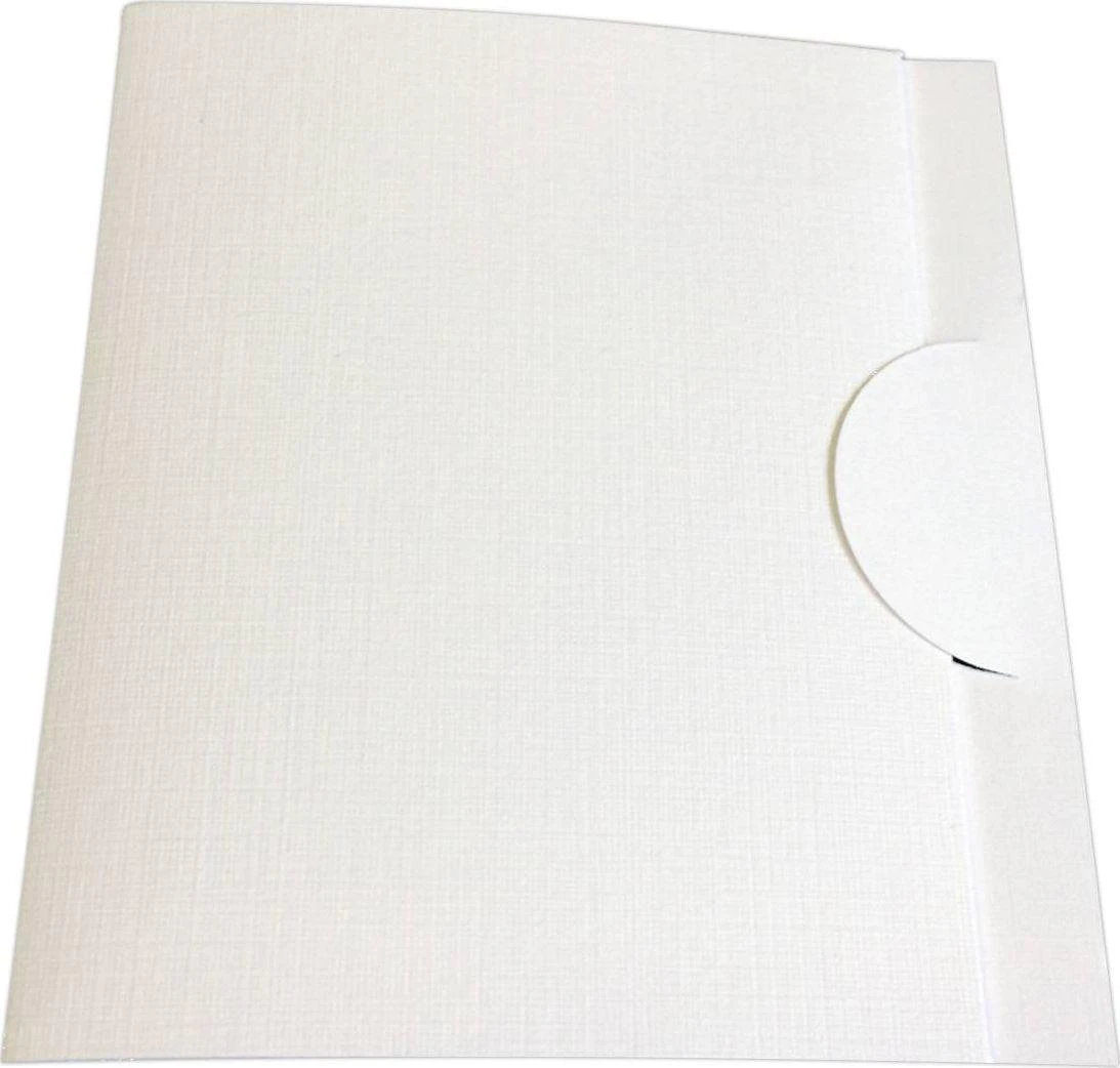 1x100 Daiber Folders Opti-Line iki 5x7 cm baltos spalvos